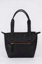 Black Etre Black Medium Faux Leather Tote Bag, Image 4 of 4