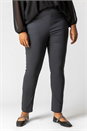 Dark Grey Curve Full Length Stretch Trousers, Image 2 of 5