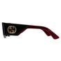 Brown Rectangle Havana with Green and Red Green GG1664S, Image 3 of 4
