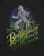 Black Beetlejuice Logo Fade T-Shirt, Image 6 of 6