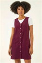 Port Cotton V-Neck Button Pocket Dress, Image 4 of 5