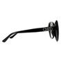 Black Fashion Black Dark Grey Gradient Sunglasses, Image 4 of 6