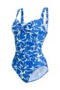Blue Sakari Fleur Tummy Control Swimsuit, Image 3 of 3