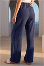  Petite Wide Leg Textured Trouser, Image 3 of 4