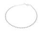 Silver Ball Bead Chain Minimalist Dainty Sterling Silver Bracelet, Image 1 of 1