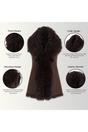Brown Toscana Shearling Sheep Leather Gilet, Image 3 of 7