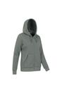 Khaki Dalton Sherpa Lined Full Zip Hoodie, Image 4 of 4