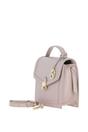 Beige Ashwood Leather Beige Compact Handbag With Detachable Crossbody Strap, Image 2 of 4