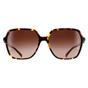 Brown Michael Kors Brown Square Dark Tortoise Brown Gradient MK2196U Jasper, Image 1 of 4