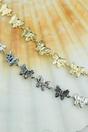Silver Butterfly Charm Thin Bracelet, Image 2 of 2