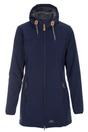Navy Kristen Long Hooded Waterproof Jacket, Image 1 of 5