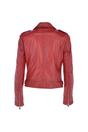Red Ashwood Leather Red 'Ciara' Real Leather Biker Jacket, Image 3 of 4