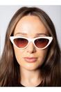 Light Pink Light Pink Cateye Sunglasses, Image 2 of 6