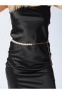 Gold Pearl Chain Belt, Image 1 of 4